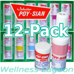 12x Poy Sian Inhaler Mark II - Nasal Inhaler