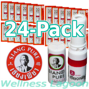 24x Siang Pure Inhaler - Formula II - Nasal Inhaler & Rub