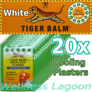 20x Tiger Balm Medicated Plaster Cool (10cm x 14cm)