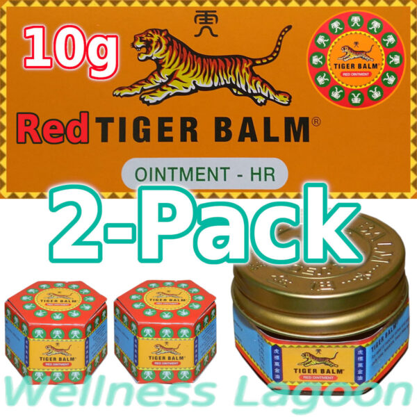 2x Tiger Balm Red 10g