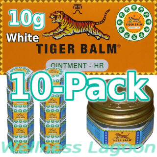 10x Tiger Balm White 10g
