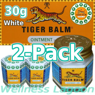 2x Tiger Balm White 30g